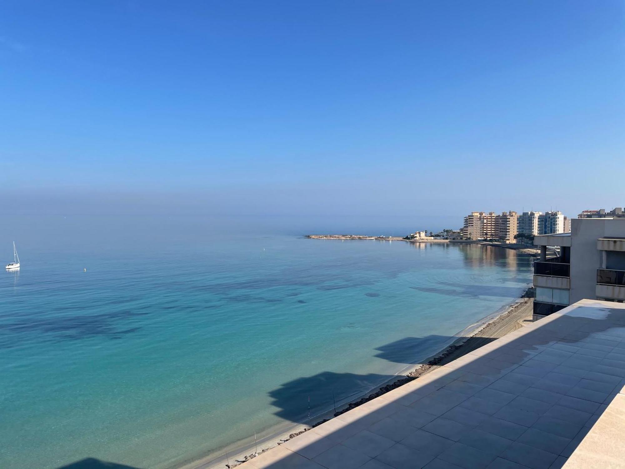 Apartamento En Primera Linea Con Vistas A La Playa Ensenada Del Esparto Del Residencial Vina Del Mar Apartment La Manga del Mar Menor Exterior foto