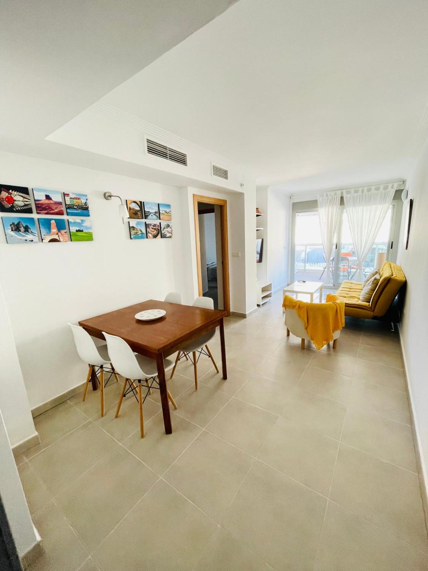 Apartamento En Primera Linea Con Vistas A La Playa Ensenada Del Esparto Del Residencial Vina Del Mar Apartment La Manga del Mar Menor Exterior foto