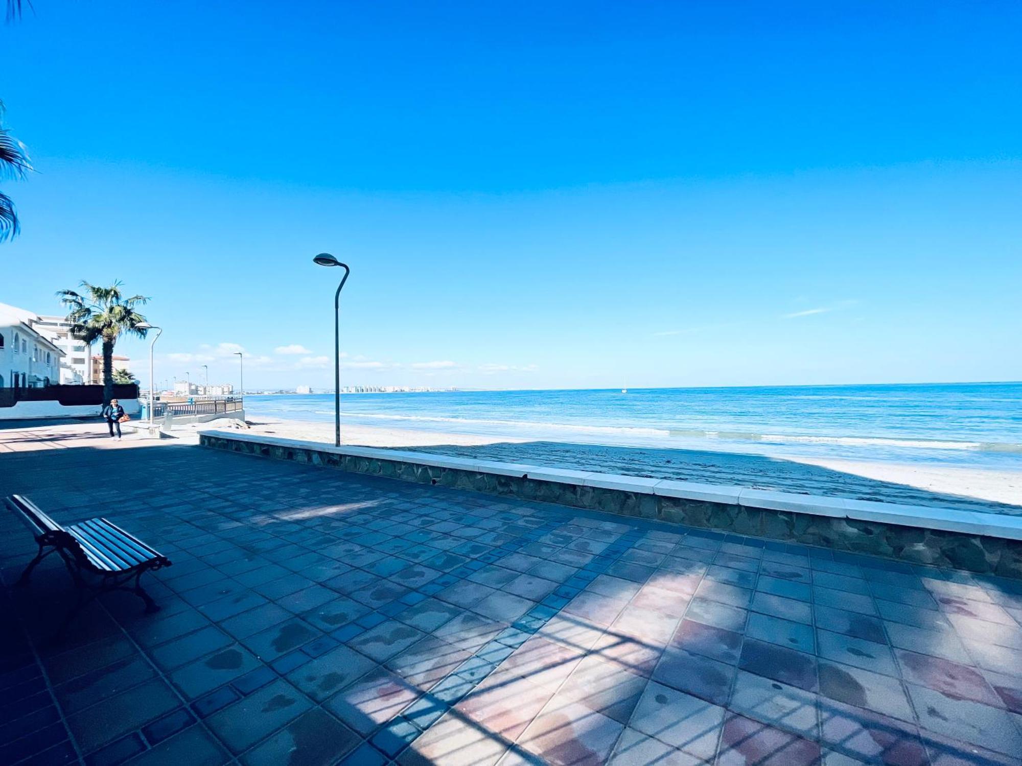 Apartamento En Primera Linea Con Vistas A La Playa Ensenada Del Esparto Del Residencial Vina Del Mar Apartment La Manga del Mar Menor Exterior foto