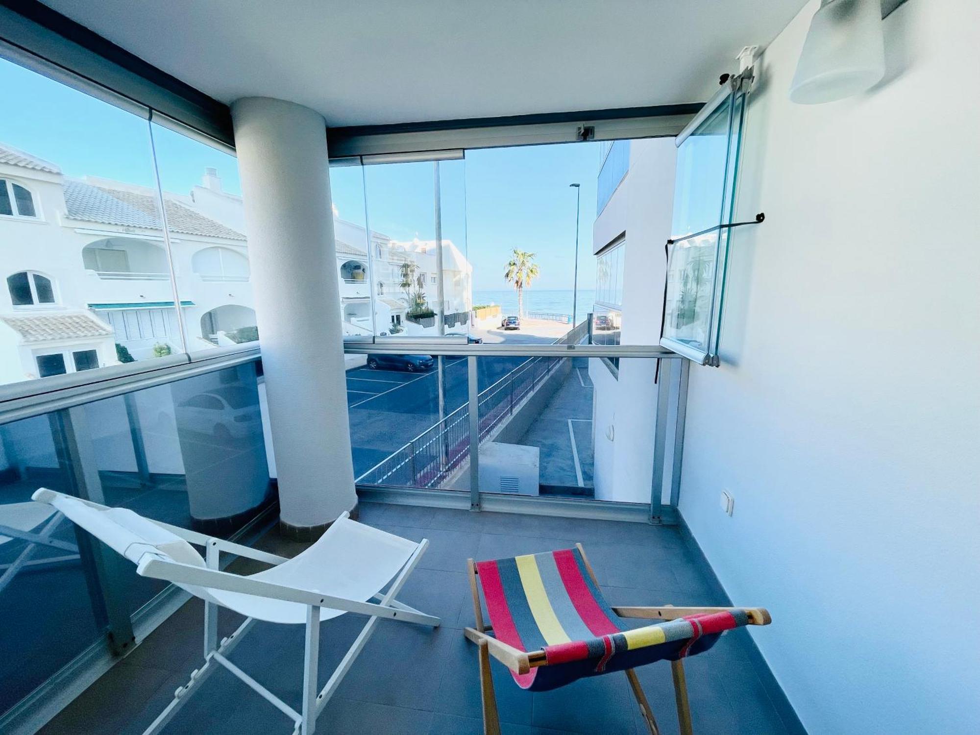 Apartamento En Primera Linea Con Vistas A La Playa Ensenada Del Esparto Del Residencial Vina Del Mar Apartment La Manga del Mar Menor Exterior foto