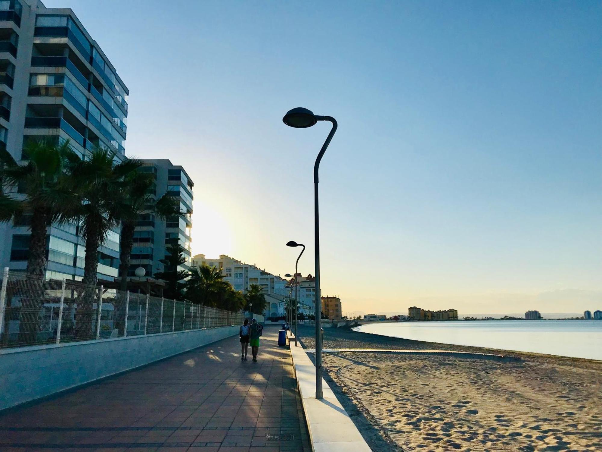 Apartamento En Primera Linea Con Vistas A La Playa Ensenada Del Esparto Del Residencial Vina Del Mar Apartment La Manga del Mar Menor Exterior foto