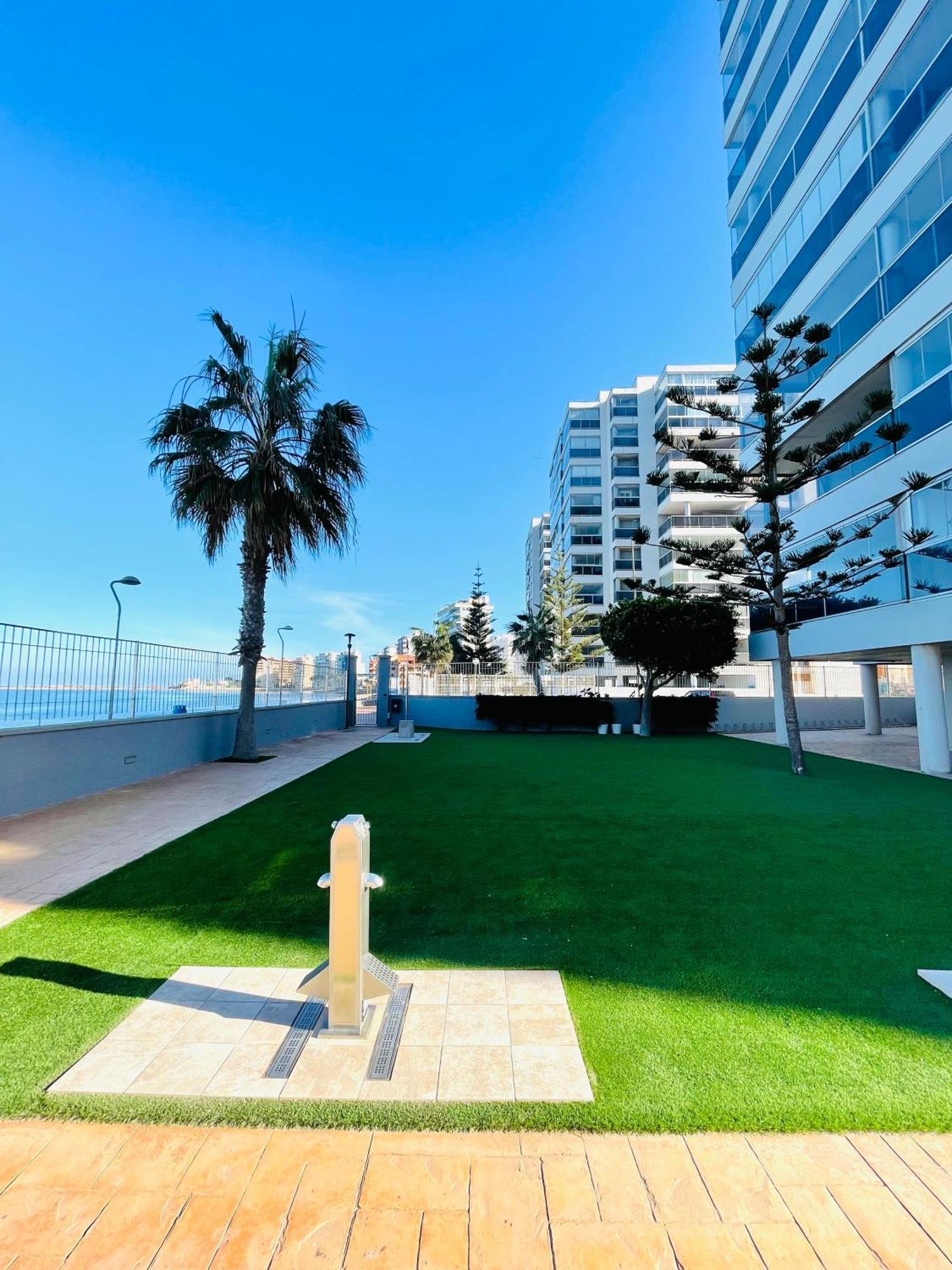 Apartamento En Primera Linea Con Vistas A La Playa Ensenada Del Esparto Del Residencial Vina Del Mar Apartment La Manga del Mar Menor Exterior foto